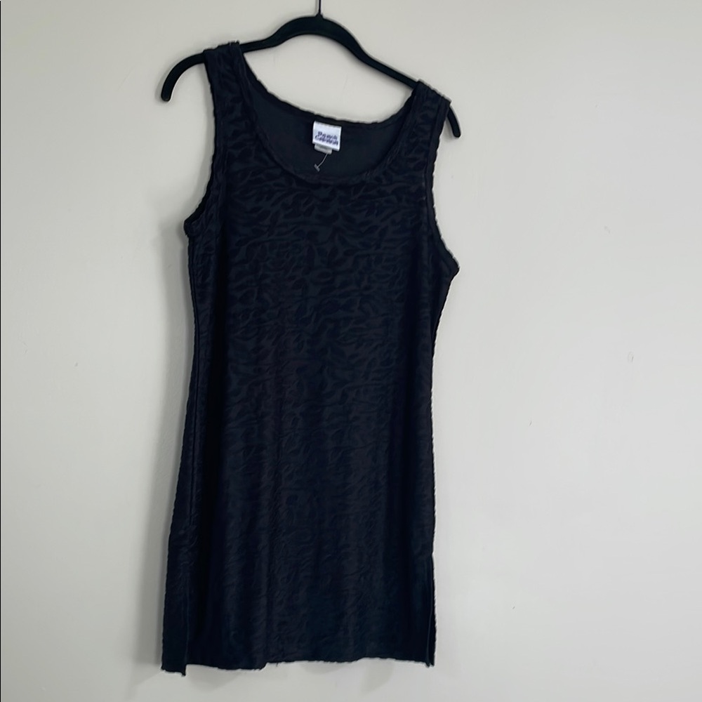 Vintage Black Swim Coverup Dress
